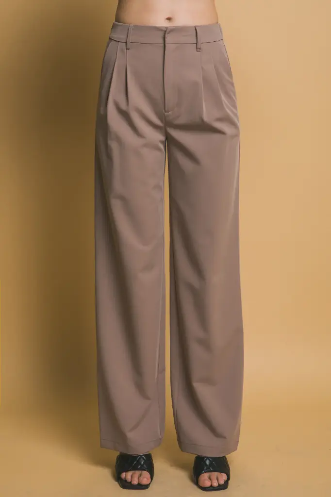 Casual High Waisted Pants