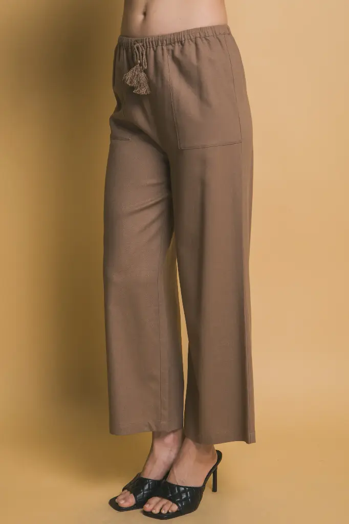 Linen Classic Ankle Pants
