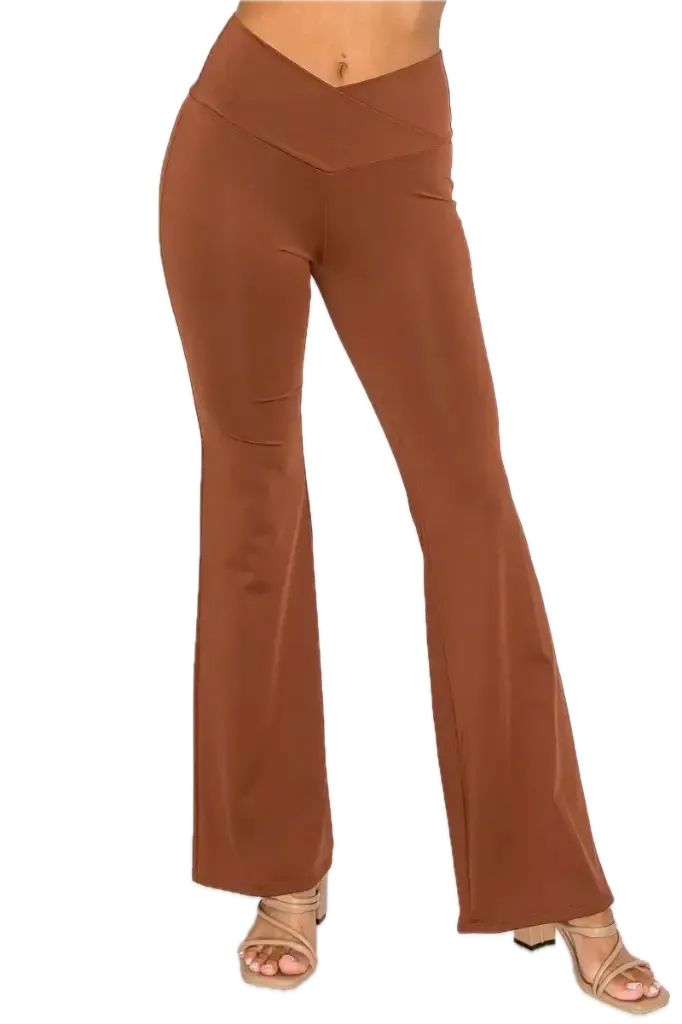 BP08018 Fit and Flare Crossover Leggings (S)