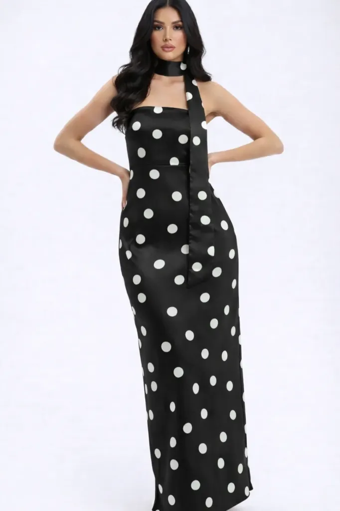 M250921 DRESS (Black, S)