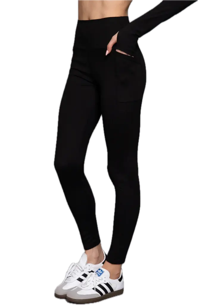 P14777 WAIST BAND WORKOUT LEGGINGS